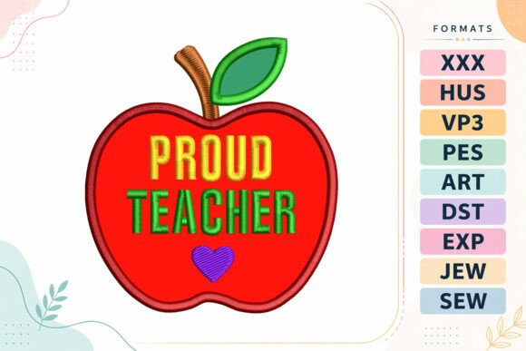 Apple Back to School Applique Review