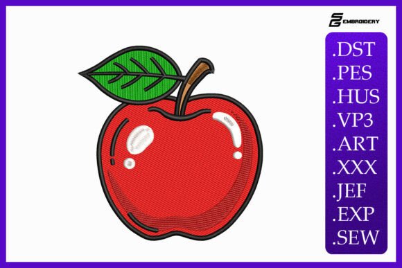 Classic Red Apple – A Staple Design Worth Stitching?