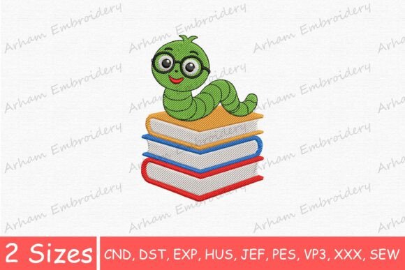 Cute Caterpillar Reading Book