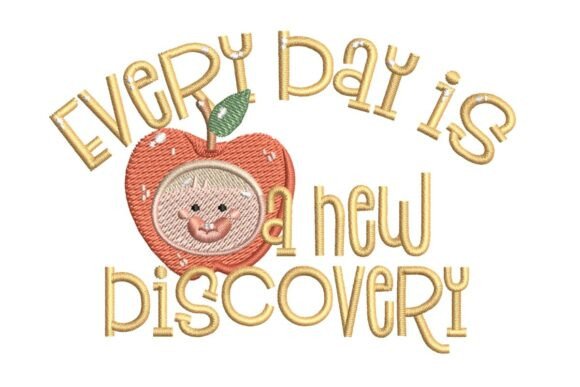 New Discovery, Back to School Embroidery