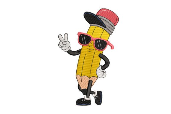 Pencil with Sunglasses – Back to School Review