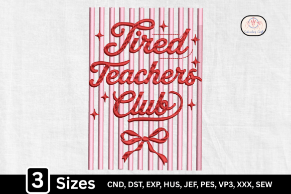 Teacher Bow, Tired Teacher