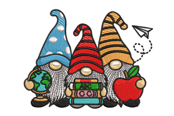 Teacher Gnome Trio: An Embroidery Seller's Honest Review